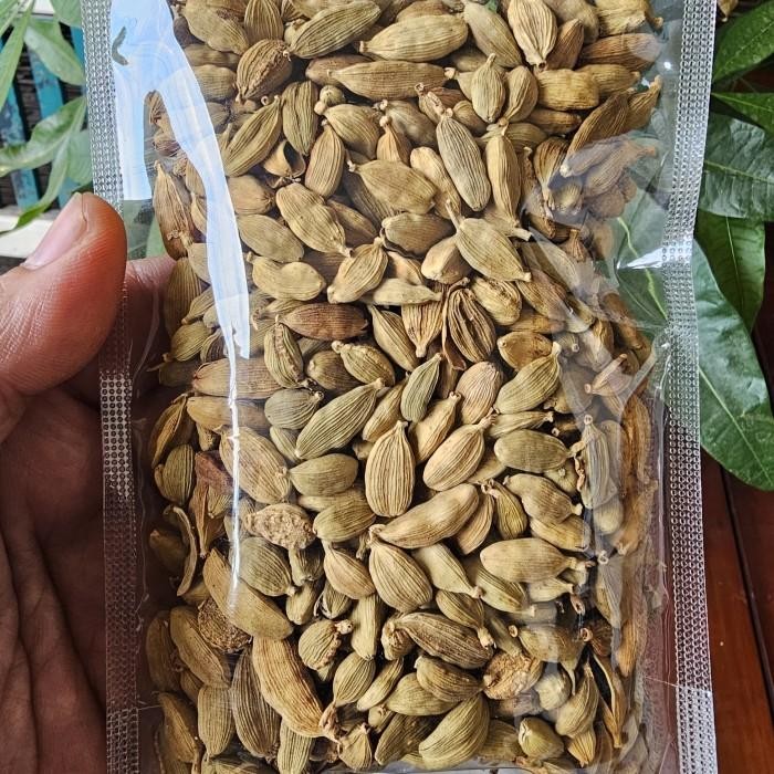 

(Allthebest) Kapulaga Arab 100gr - Kapulaga Hijau - Kapulaga India