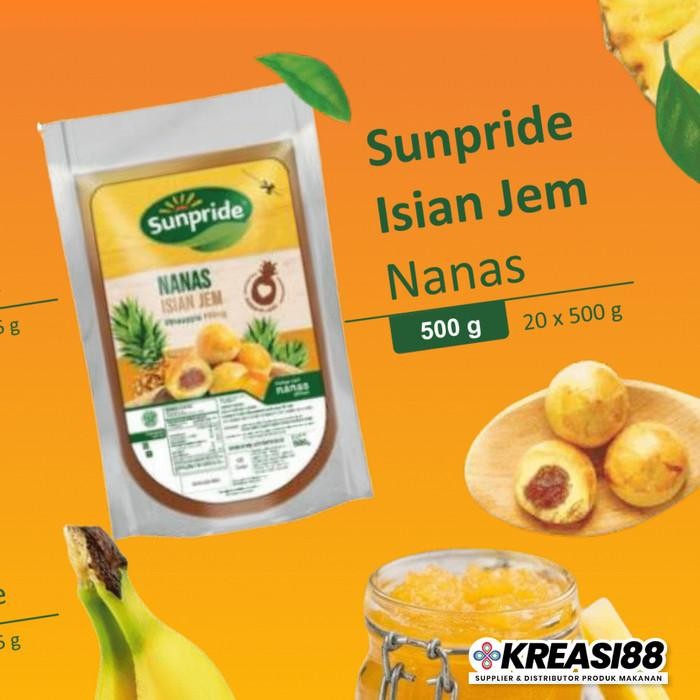 

(Allthebest) [BARU] Selai Nanas Isian Nastar - Sunpride Filling Pinnaple 500gr