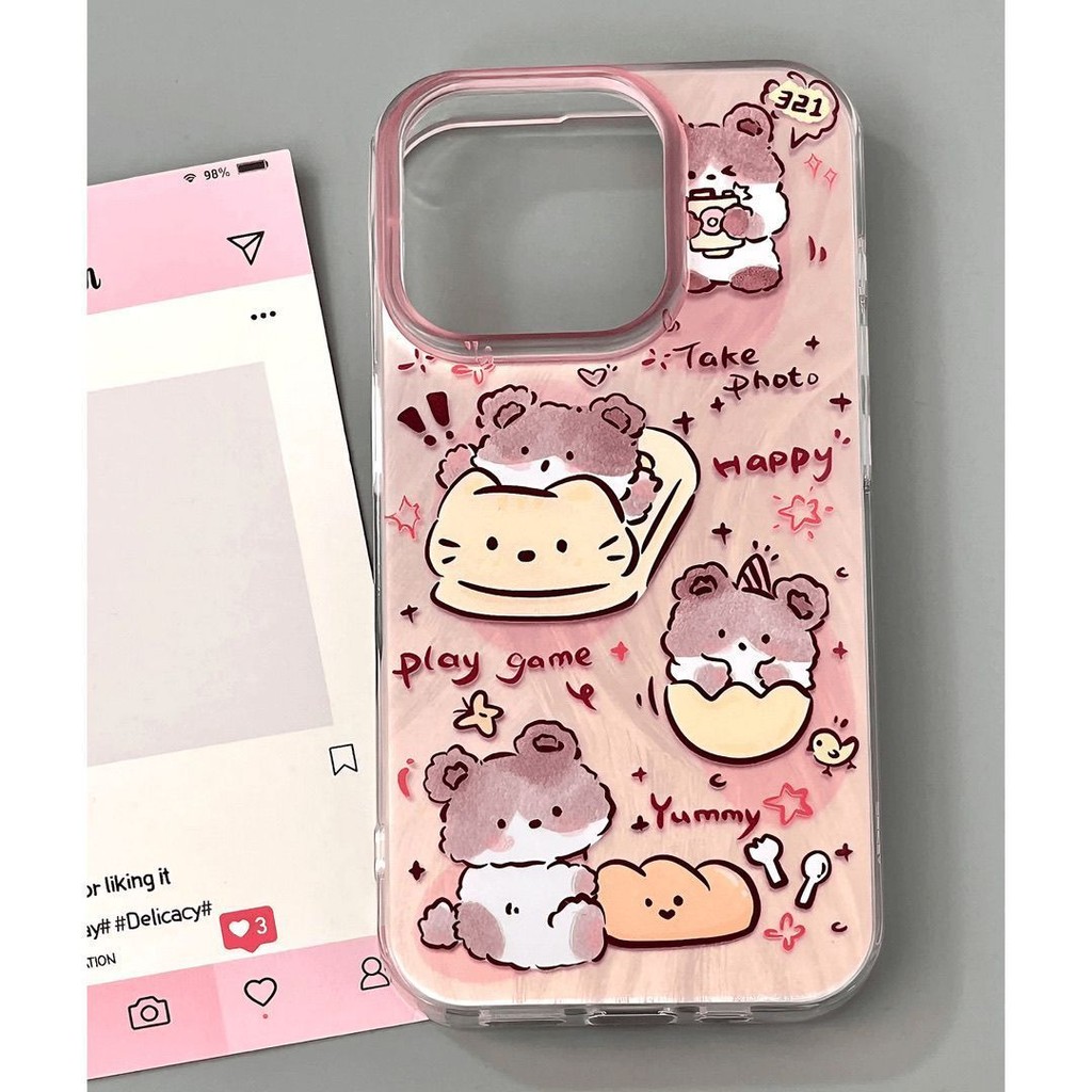 Kucing Estetik Seni Anti Kuning Case Samsung S25 Fe S24 Fe S23 Fe S25 Ultra S24 Plus Note 20 Ultra S