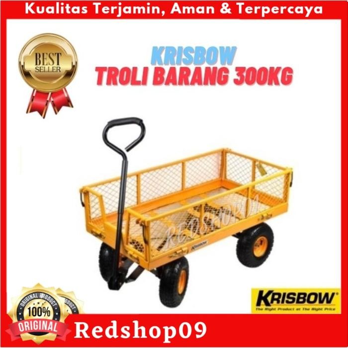 Troli barang 300 kg/troli besi/Troli serbaguna *