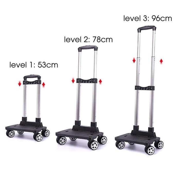 TROLI LIPAT BUAT TAS / NG TROLY RODA 4 *