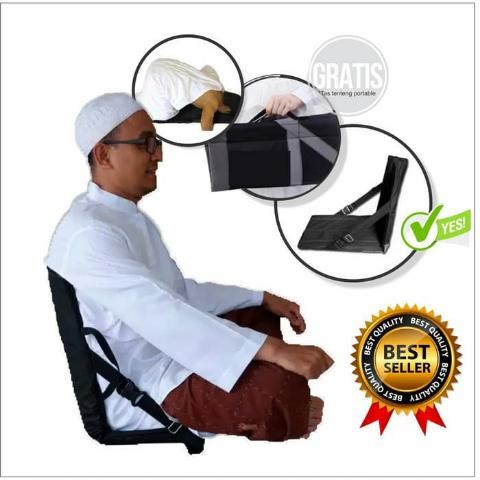 kursi lesehan lipat sandaran *