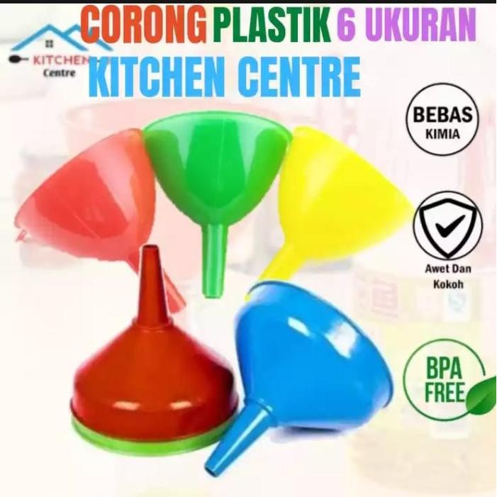 Corong Plastik Corong Plastik Besar Corong Minyak / Air Plastik UK 20 *