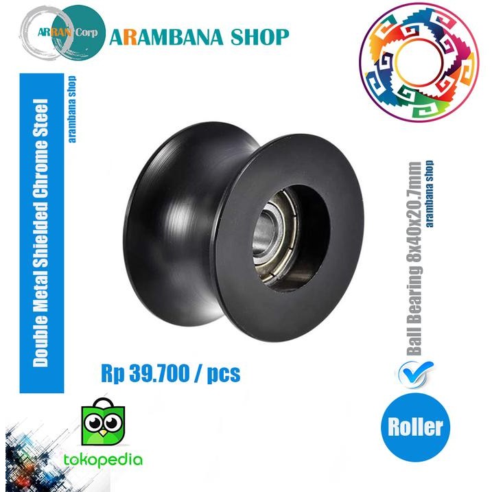 U-groove roller pulley *
