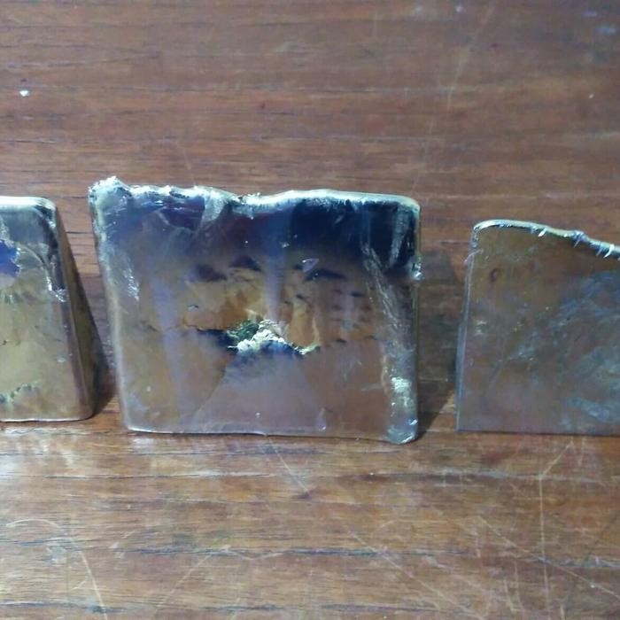 Timah Putih Batangan Ingot Kadar Kandungan 97 Persen