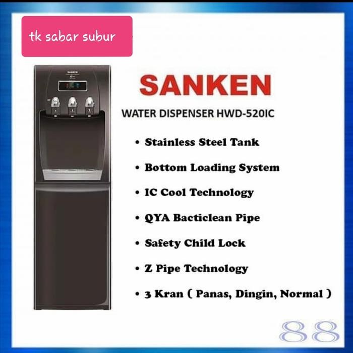 Dispenser Galon Bawah Sanken