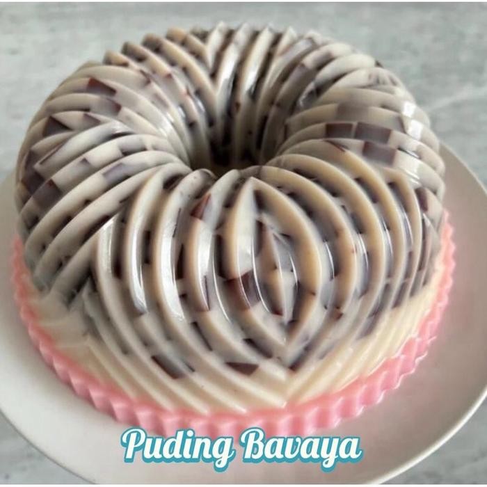 7ZRO Cetakan Puding Bavaya / Cetakan Ager Bavaya Plastik
