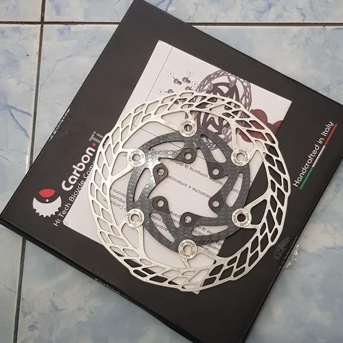 TERLARIS rotor shimano ultegra 105 carbon ti 140 mm rotor sepeda lipat roadbike READY STOCK