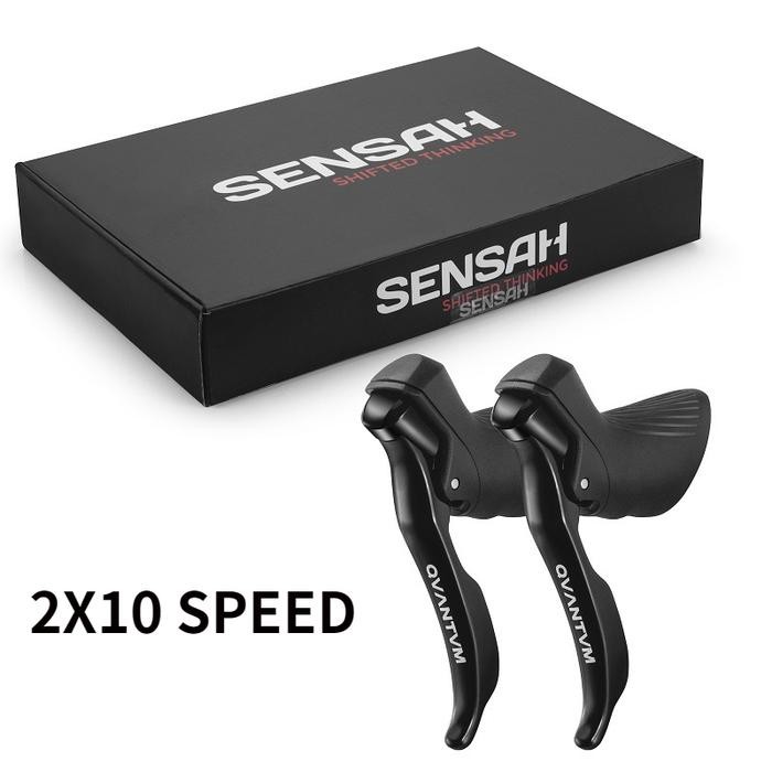 TERMURAH SENSAH QUANTUM Road Bike Shifter 2x10 Speed Brake Lever 20 Speed READY STOCK