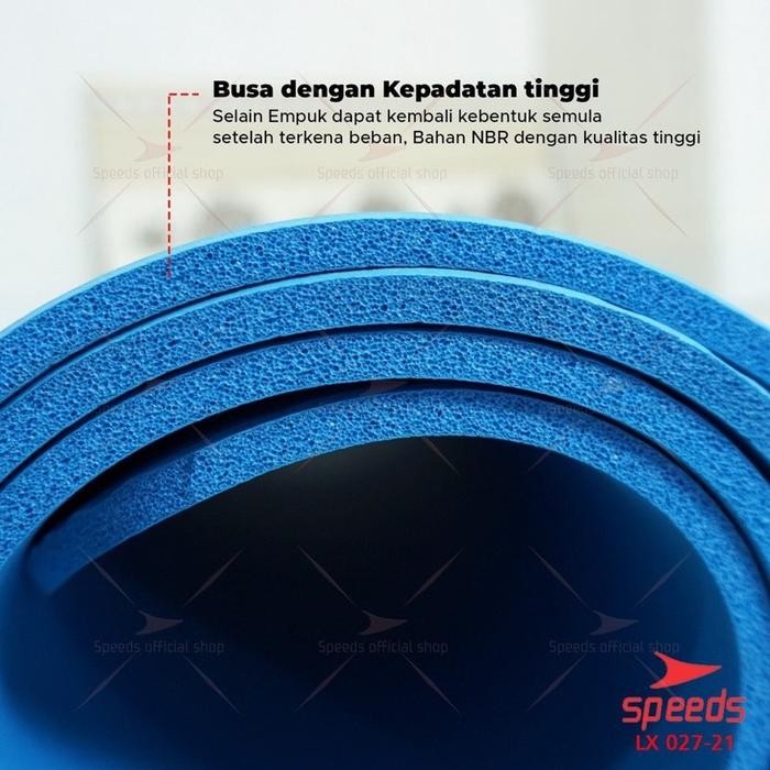 Cod Speeds Matras Yoga Nbr Yoga Mat Alas Olahraga Yoga Senam Lantai Karpet Tikar 027-21 Terlaris