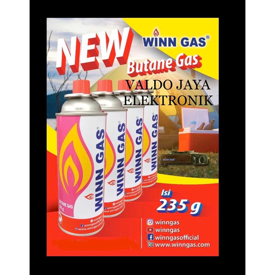 ID'' WINN TABUNG GAS KALENG MINI/TABUNG GAS PORTABLE WINN ORIGINAL