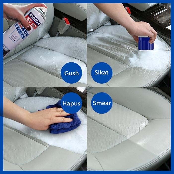 Foam Cleaner Multifungsi/Pembersih Interior Mobil/Multifunctional Foam Cleaner/Car Foam Cleaning/Dry
