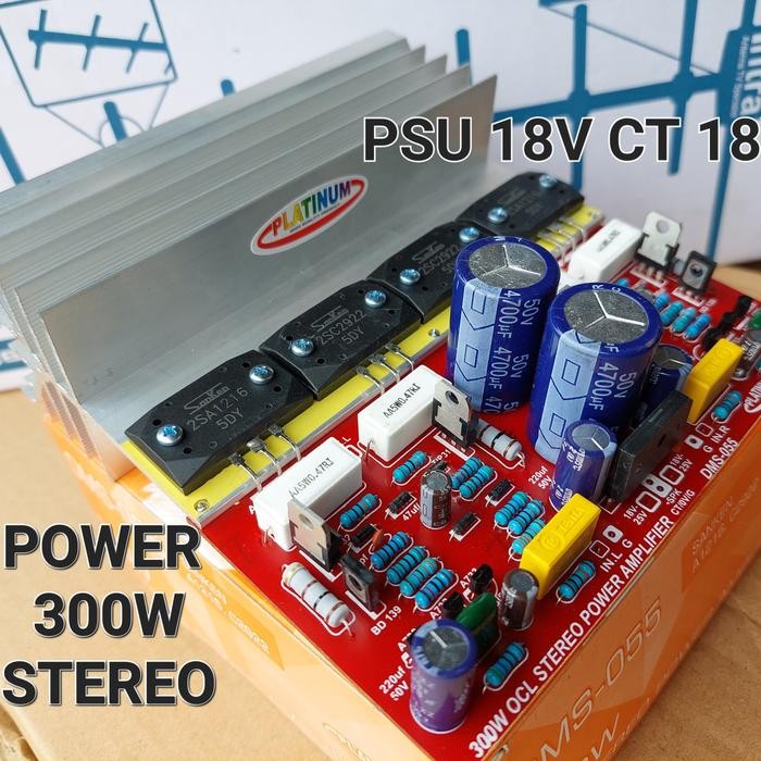 Venom Kenwood - ( Dms 055 ) Original Produk Platinum Power Ampli Stereo Sanken Amplifier Dms 055