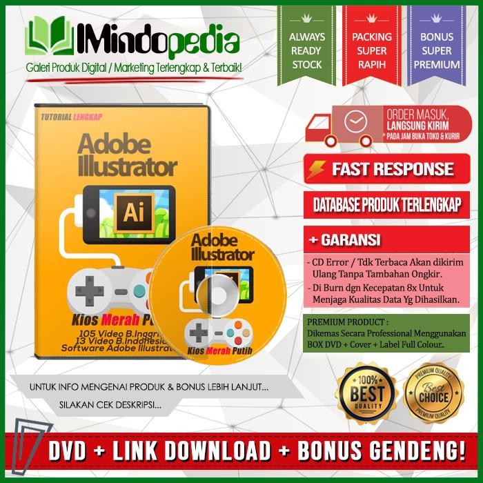 

Video Tutorial Mahir Adobe Illustrator + Bonus Berlimpah
