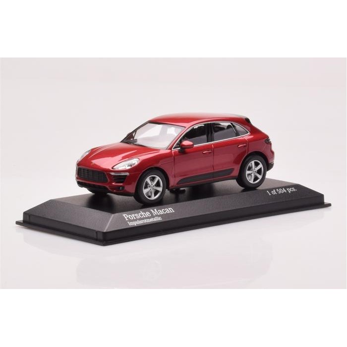 1/43 MINICHAMPS PORSCHE MACAN 2013 RED