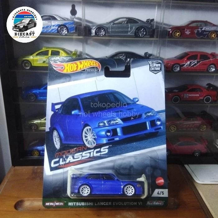 hot wheels mitsubishi lancer evolution vi