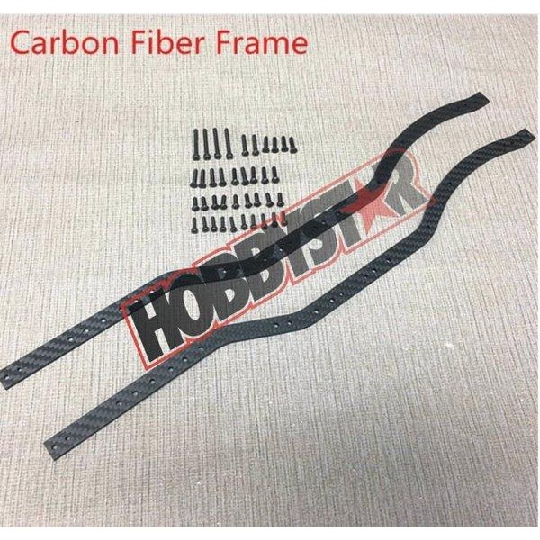Kyx 1 10 Rc Crawler Carbon Fiber Frame For Scx10-Ll 90046 90047 Terlaris