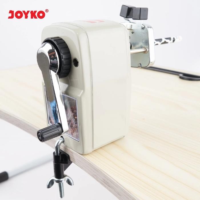 

Rautan Pensil Besar Meja Putar / Pencil Sharpener Stainless Joyko A-5L
