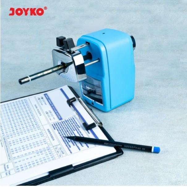 

Rautan Pensil Meja Putar Joyko A-5A Rautan Serutan Putar Bahan Metal