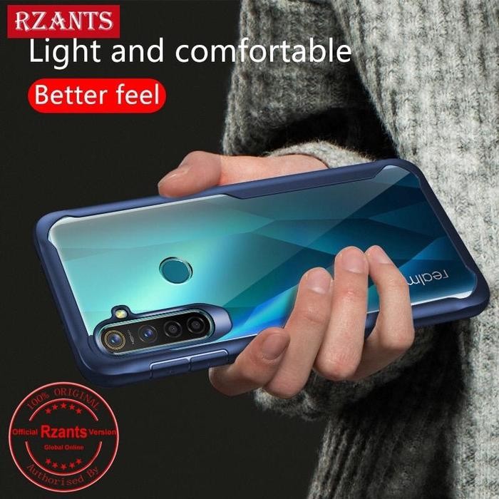 TERBARU OPPO REALME 5 PRO RZANTS IPAKY ARMOR SOFT CASE CLEAR HARD TPU ORIGINAL TERMURAH