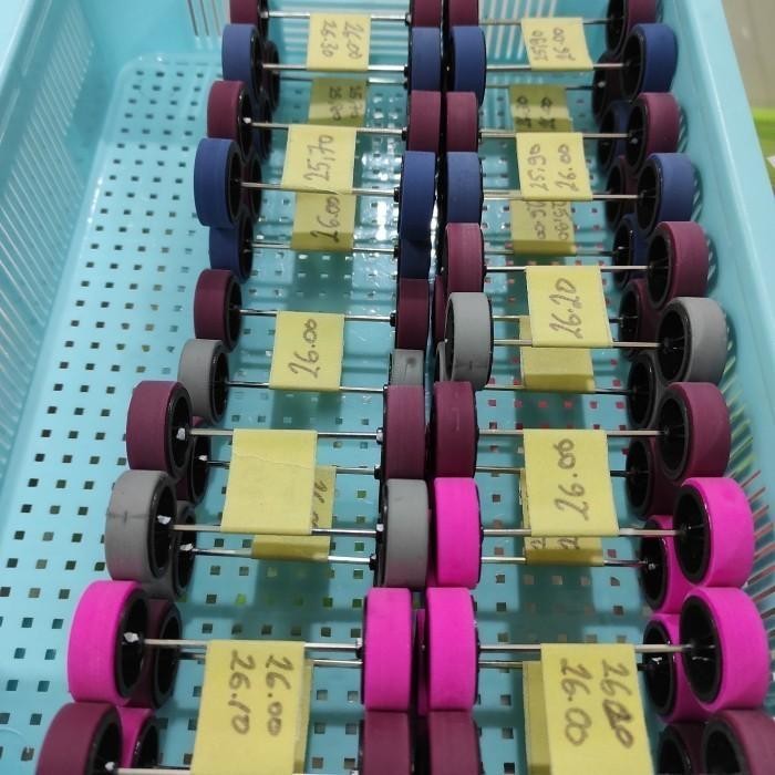 Tamiya Velg Carbon Medium Bubut Side Damper Full Ori