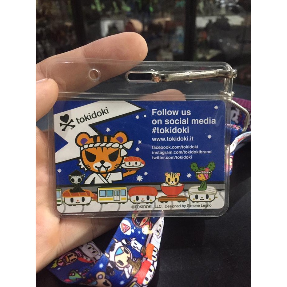 

2016 Tokidoki Designer Character Lanyard Id