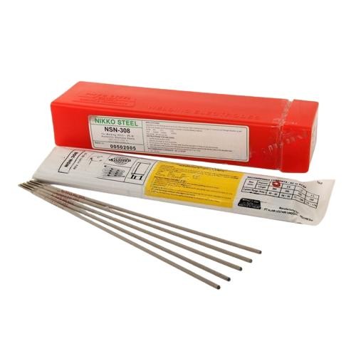 KAWAT LAS STAINLESS NIKKO NSN 308 2.6MM KAWAT LAS STAINLESS NSN 2,6MM