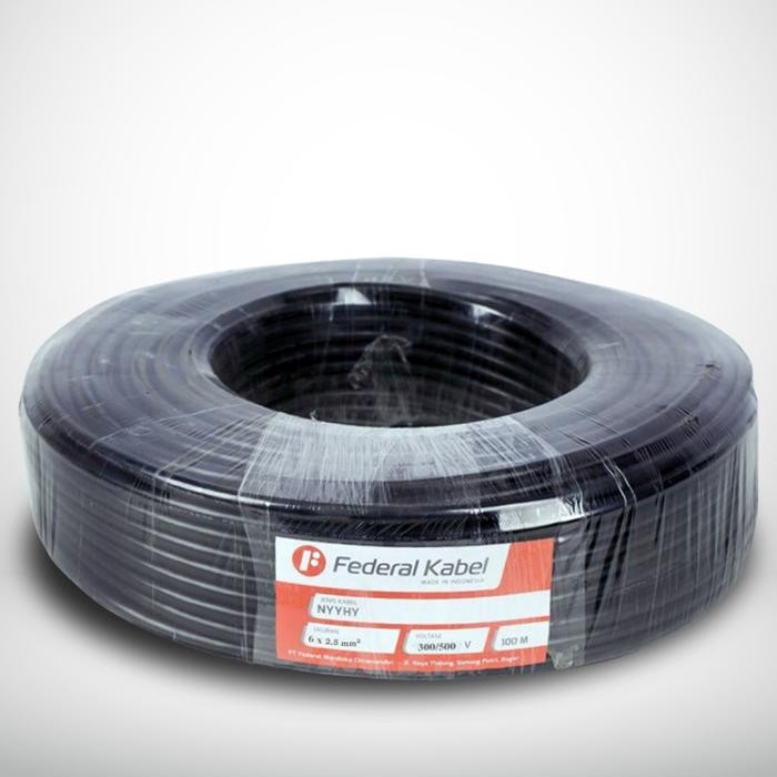 Federal Kabel NYYHY 6x2.5mm 1 meter