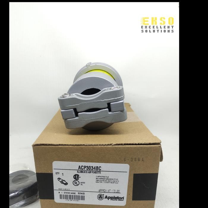 Appleton ACP3034BC 30AMP Plug 3W-4P Style