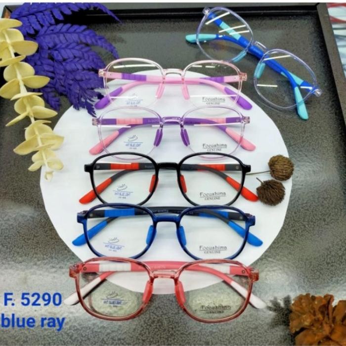 Kacamata Anak Minus Radiasi/Blue Ray/Anti Fog/Laki Laki Perempuan