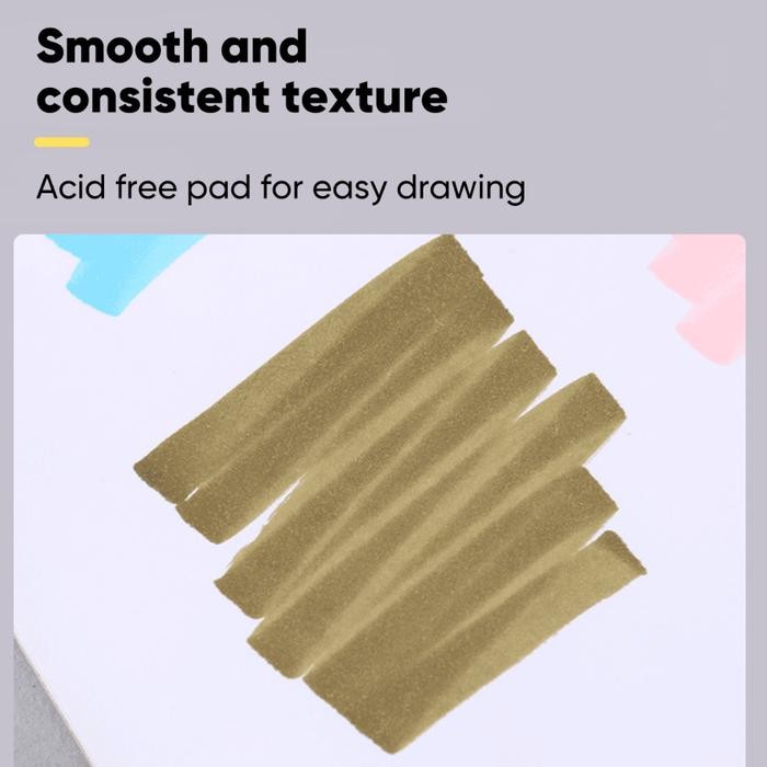 

GIORGIONE A4 Marker Pad Drawing Book Paper Kertas Buku Gambar 30 Sheets