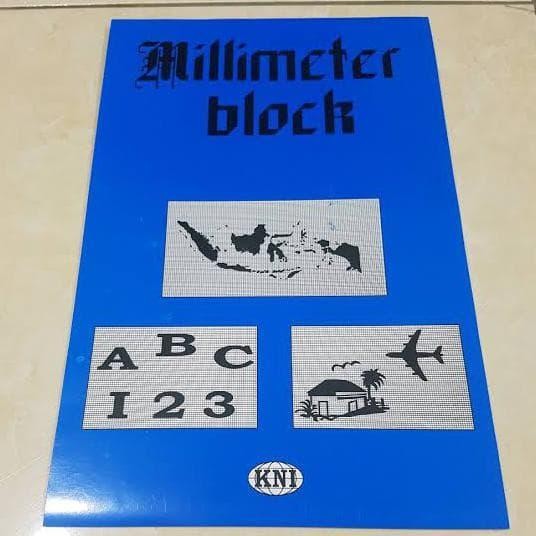 BUKU MILIMETER BLOCK A4 MICROTOP Terjamin