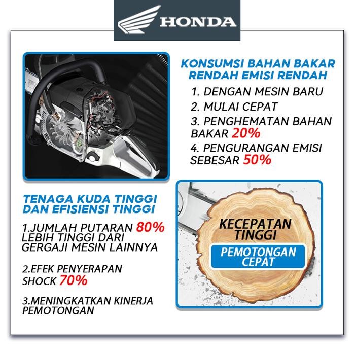 HONDA 22inch Mesin Potong Kayu Gergaji Mesin Mini HS722 Gergaji Kayu