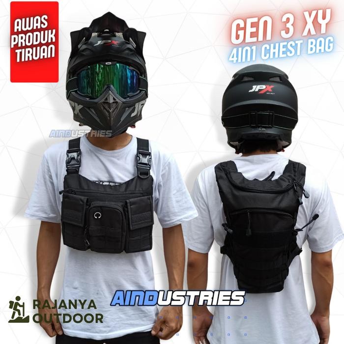 SIAPKIRIM Tas Dada Rompi Gen 3 XY Adventure Trail Bike Trabas Motocross READY STOCK