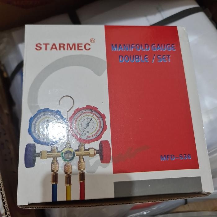 Terlaris Manifold Double R22 Ac
