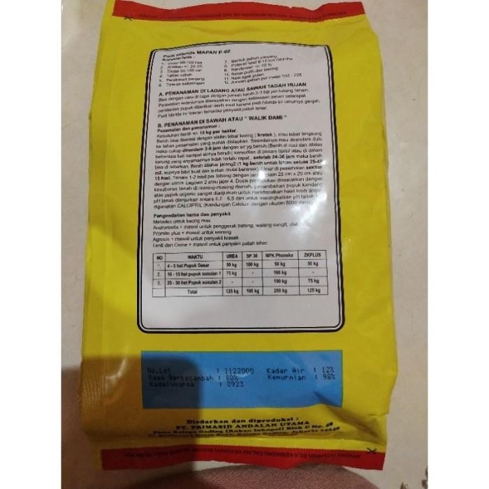 Bibit Benih Padi Hibrida F-1 MAPAN P- 02 PRIMASID 1 Kg