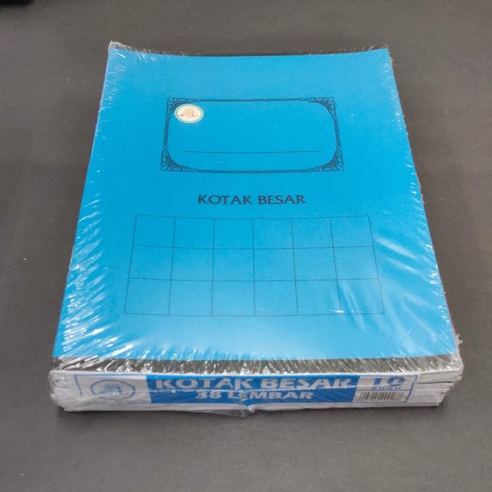 

TUMI Buku Tulis Kotak Besar/Merk Aa/1Buku 38Lembar/1Pak Isi 10Buku