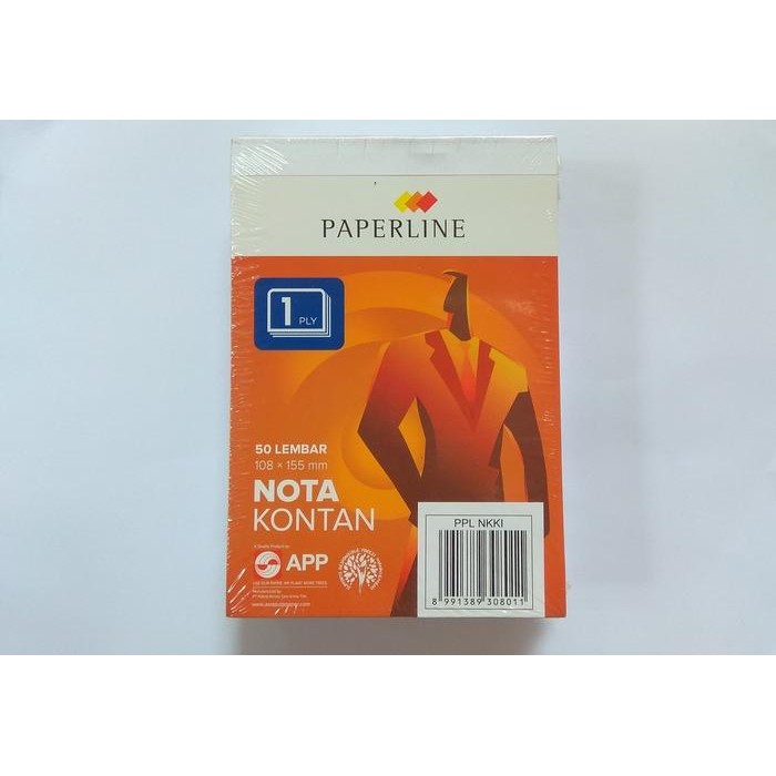 

TUMI Nota Kontan Paperline 1 Ply