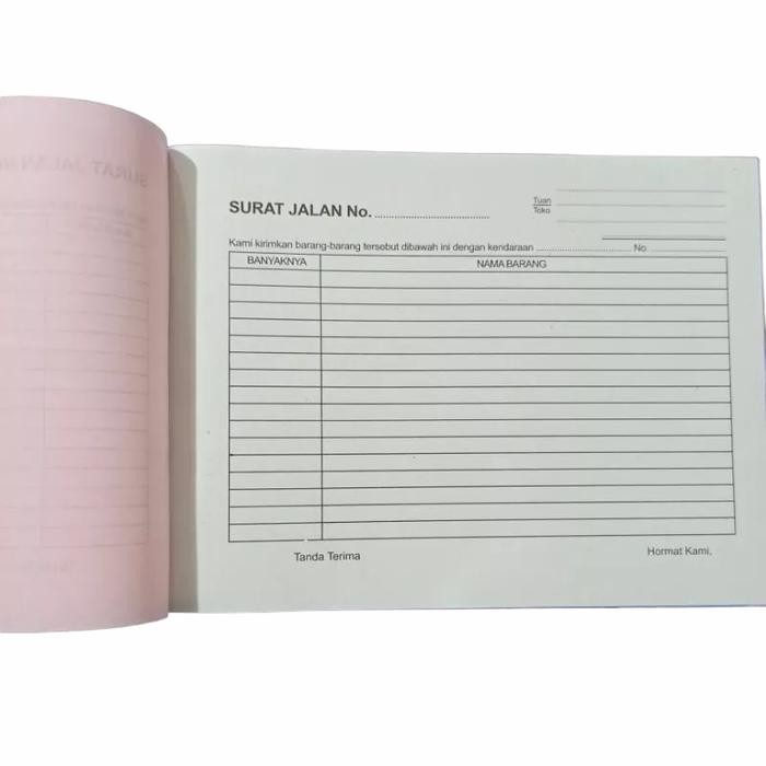 

TUMI Surat Jalan Kecil 2Ply Rangkap 2