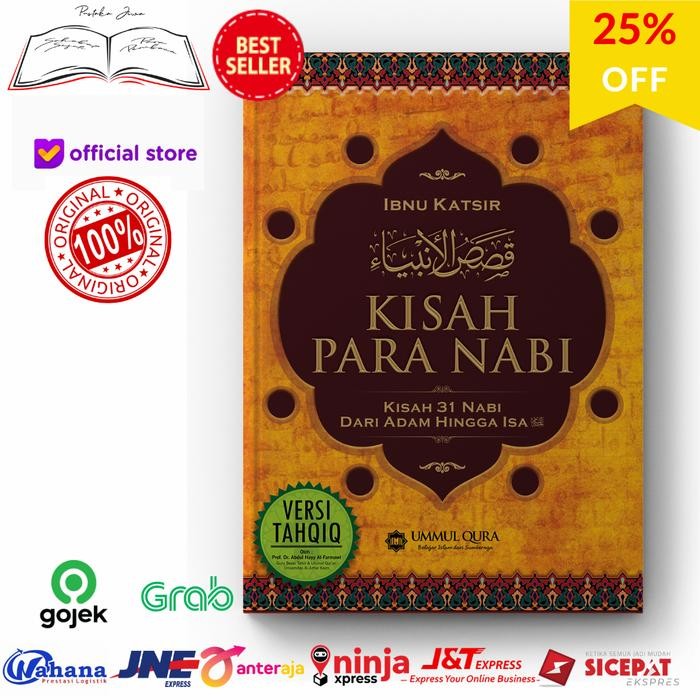 

Buku Kisah Para Nabi Cerita 31 Rasul Dari Adam Hingga Isa Ibnu Katsir