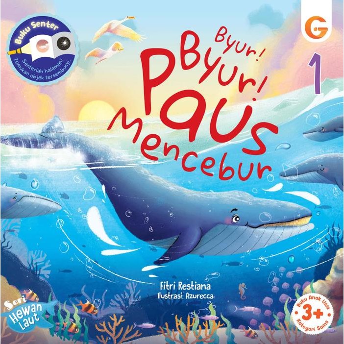 

Buku Anak - 1 Set Seri Hewan Laut