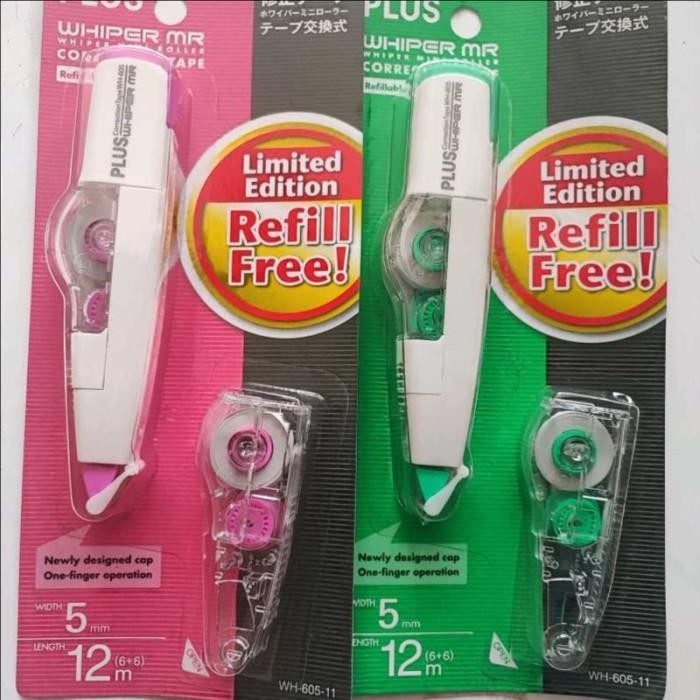 

I77W Correction Tape / Tip-Ex Kertas Roll Plus Whiper Mr Wh-605-11