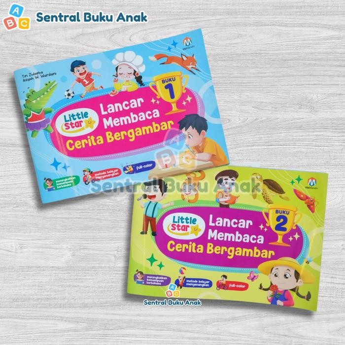 

[PAKET ISI 2 BUKU] LITTLE STAR LANCAR MEMBACA CERITA BERGAMBAR (Untuk usia 4+)