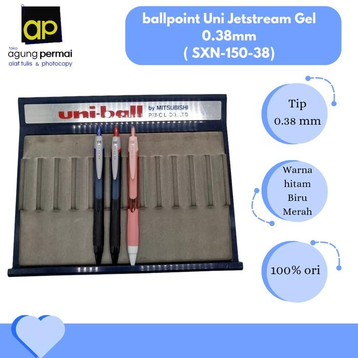 

I77W Ballpoint Uni Jetstream Gel 0.38 (Sxn-150-38)