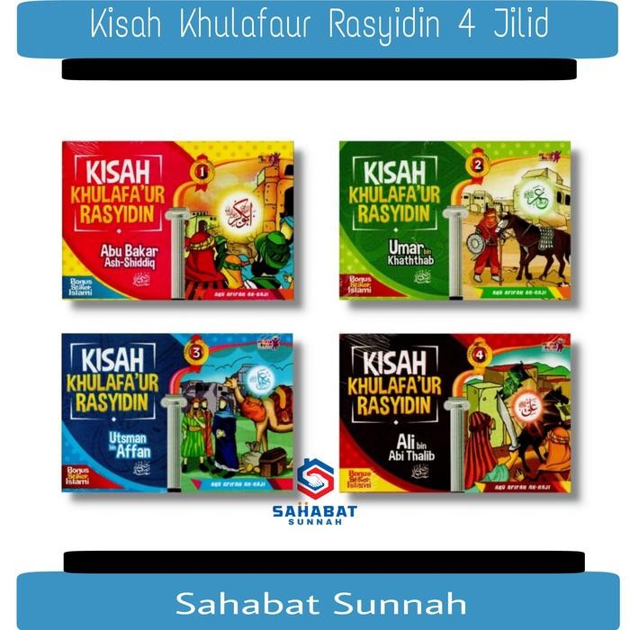 

Kisah Khulafaur Rasyidin 4 Jilid - Buku Anak Islam - Media Sholih