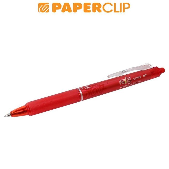 

I77W Pulpen / Pen Pilot Frixion Clic Blrt-07 Red