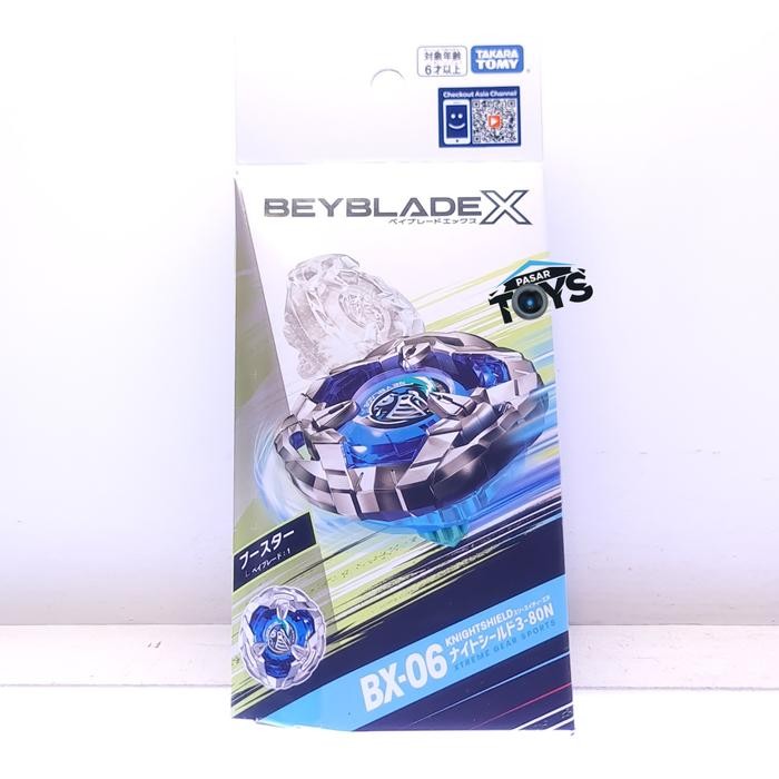 Beyblade X BX-06 Booster KnightShield 3-80N Takara Tomy Knight Shield