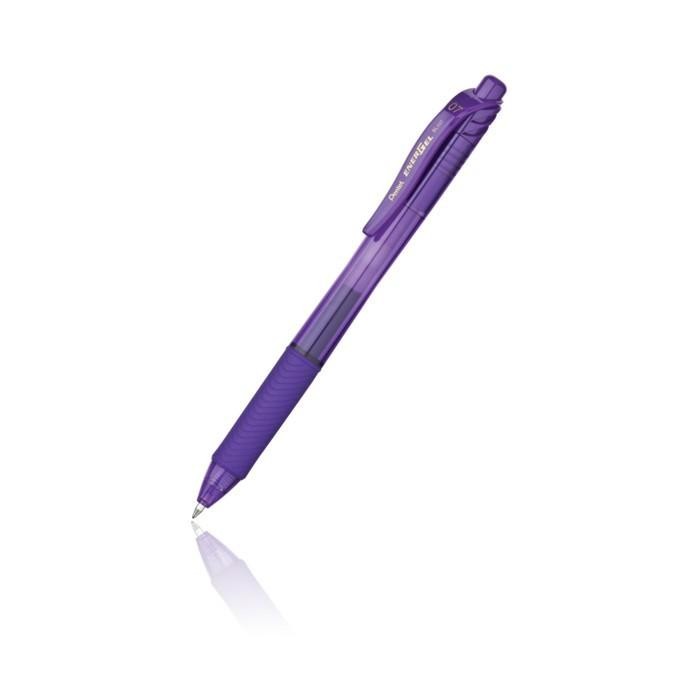 

X689 Ohsome Pentel Energel Bolpen Pulpen Tinta Gel 0.5Mm Warna - Violet / Ungu
