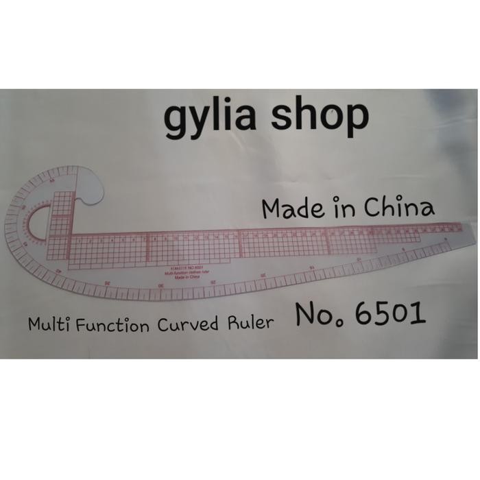 

X689 Penggaris Pola /Jahit Lengkung Serbaguna/ Multi Function Clothes Ruler