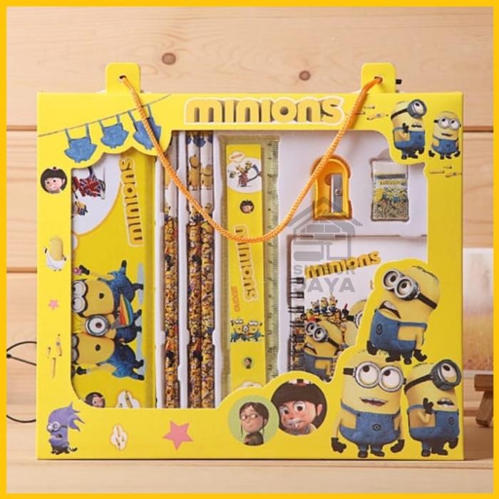 

X689 Kotak Pensil / Study Set/ Tempat Pensil 7 In 1 /Kotak Pensil Karakter, Hadiah Ulang